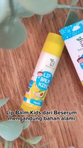 BESERUM LIP BALM Lip Balm Kids Vanilla dan Chocolate /BEESERUM Lip Balm Anak Food Grade
