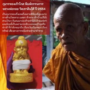 กุมารทองเก้าโกศ พิมพ์กรรมการ 9 ตน วัดเขาดินใต้ ลูกหลวงพ่อกอย รุ่นรวมพลังพรายทวีคูณ สร้างปี 2554