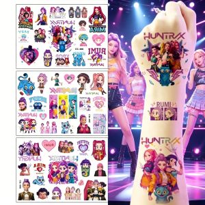Bandai | 2026 NEW HOT Temporary Tattoo Stickers Role Play Decor for Halloween Party Cosplay Easy Use Trendy Body Makeup Stickers