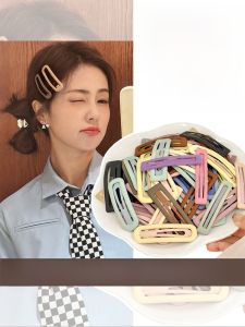 Womens Side Hair Clip Stylish Hair Accessories Childrens Hair Tidying up Tool BB Clamp Fashionable Alloy Hair Grips
