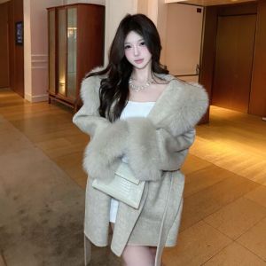 CHANGTONG | Áo Khoác Dài Phong Cách Hàn Quốc Elegante cho Mùa Thu