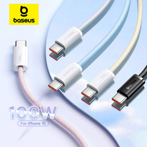 BASEUS | Baseus 100W Type C To USB C Cable For iPhone 15 PD Fast Charging Charger Cord For Macbook iPad Samsung Xiaomi 5A Fast USB C Wire
