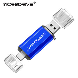 OTG USB Flash Drive 8GB 16GB for Android Phone 64GB pendrive 128gb 32GB type c pen drive Metal memory stick cle usb