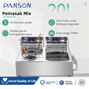 PANSON Dual fryer Electric frying electric fryer Deep fryer stainless commercial fryer for Kitchen