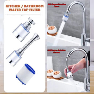 JBMBHC Faucet Water Filter For Kitchen Water purification filter Remove Chlorine Heavy Metals PP Cotton 360 Swivel Filtration Purifier