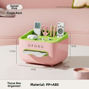 Jujiajia | Stylish Paper & Remote Control Storage Box