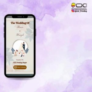 UNDANGAN PERNIKAHAN DIGITAL WEBSITE CANTIK ELEGAN DAN UNIK