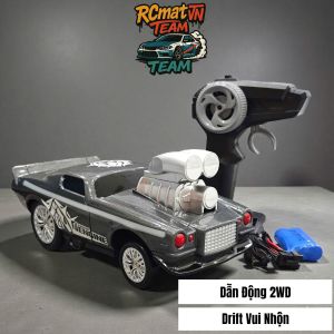 Xe điều khiển từ xa Drift Mustang Funny Pro 1/16 20km/h tối ưu có đèn RGB