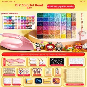 Colorful DIY Craft Bead Kit Iron Board Iron