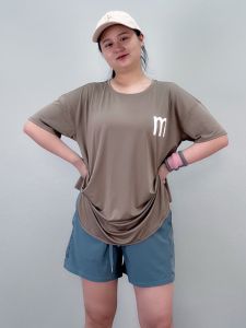maytryit | Plus Size Loose Quick-dry Sports T-shirt