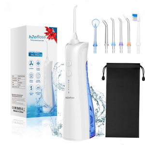 H2Ofloss | h2ofloss Electric Oral Irrigator Portable Water Dental Flosser for Teeth Travel Water Jet Tooth Pick for Braces Rechargeable