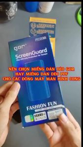 Miếng Dán Dẻo Gor Cho Xiaomi 14 Pro/ Xiaomi 14 Ultra/ Xiaomi 15 Pro/ Xiaomi 15 ULTRA/ Xiaomi 13 Pro/Full Màn Dán Dẻo 3D Trong Suốt Vuốt Mượt Bo Viền Cong - Hãng Gor