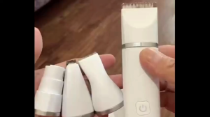 4-in-1 Pet Grooming Trimmer — Safe Quiet Cordless Clipper for Dogs & Cats Paw Ear Face Hair Shaver