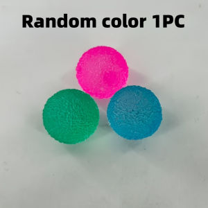 NEEDOH Textured Slow Rebound Gel Stress Ball Anxiety Relief Fidget Sensory Toy Holiday & Back to School Gift Random Color