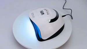 Alat Pengering Kutek UV Led Nail Kuku SUN X7 MAX 180W LAMPU Nail Dryer Tinggi Lebih Cepat Kering
