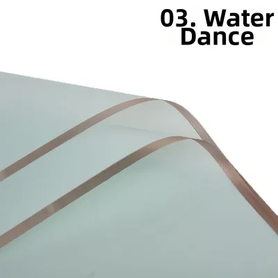 Transparent Frost Protecting Korean Style Handmade Art Flower Packaging Paper