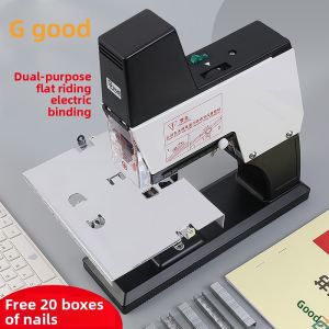 Good | Heavy Duty Large Size Electric Auto Center Staple Binders A4