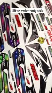 STRIPING VARIASI MOTOR SHOGUN 125 R / STIKER LIST SUZUKI SHOGUN 125 R