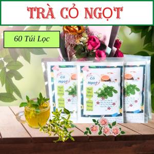 TRÀ CỎ NGỌT - 60 Túi Lọc Giảm cân giảm mụn Cải Thiện bệnh tiểu đường chuyên dùng cho uống trà