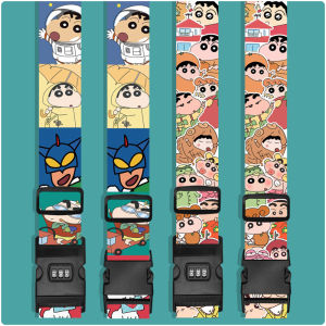 Cute Crayon Small New Luggage Packing Belt Suitcase Band Ten Words Fixed Elastic Rope Thickened Tide