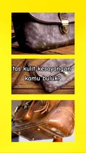 cream perawatan tas kulit reshiner recolour pengkilap pelembap tas kulit kusam tampak baru kembali
