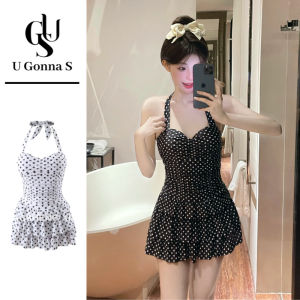 ชุดว่ายน้ำชุดชายหาดสุดน่ารักแขนกุดเอวสูงชุดเบาะหนึ่งชิ้นของผู้หญิงเสื้อผ้าหรูหราแฟชั่นชุดคลุมดีไซน์ใหม่2025