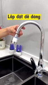 Đầu vòi tăng áp lọc bông loại 7cm lọc sạch nước cho vòi Lavbo vòi rửa chén