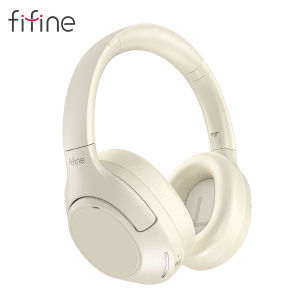 FIFINE X3W Bluetooth Wireless Headphones Noise Canceling Up to 65H Playtime for Music Comfortable Over-Ear for Phone/Tablet
