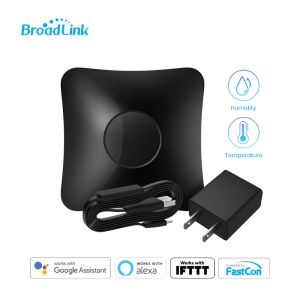 BroadLink | Original Broadlink RM4 Pro Add HTS2 IR RF Wifi Universal Remote Control RM4Pro Smart Home Automation Work With Alexa Google Home