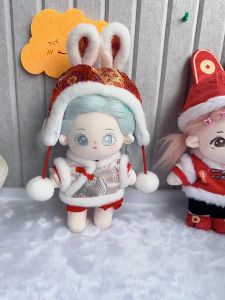 Cotton Doll 20cm Clothes /Shoulder Strap Dress Set / Plush Doll Clothing