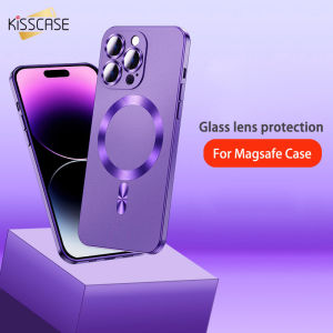 [Kèm ống kính] tròng kính silicon mềm mờ Kisscase cho Magsafe vỏ điện thoại sạc không dây cho iPhone 14 Pro/Iphone14 Pro Max /14 Plus iPhone 13/13 Pro/13 Pro Max iPhone 12 Pro