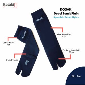 Kaos Kaki Muslimah Jempol Panjang KOSAKI PLAIN L Kaos Kaki Dobel Tumit Dobel Nylon
