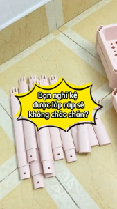 Kệ Nhựa 2 3 Tầng Chữ Nhật Giá Để Đồ Mỹ Phẩm VIỆT NHẬT HOKORI 5530 Đựng Đồ ăn Sách Vở - TADAHOME