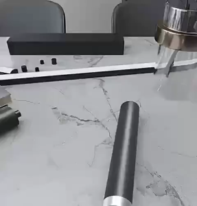 [SG Seller]Remote LED Pendant Light Control Minimalist Dining Room Simple Long Strip Office Hang Lamp Modern Dimmable Remote control lights