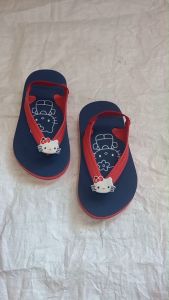 Sandal Jepit Anak Karet Bayi Belita Usia 1-4 Tahun Varian Lengkap Hello Kitty Ada Tali Belakang | Fashion Sepatu Sandal Bayi