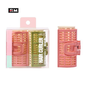 【Trikeel】Air Bangs Hair Roller Hair Curlers Hairdressing Clips Lazy Curl Bangs Styling Hairpin Bangs Fixed Hair Clip Fluffy Hair Hairstyle Clip ชุด2ชิ้น