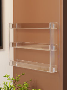 evesigar | Wall-mounted Storage Rack Light Brown