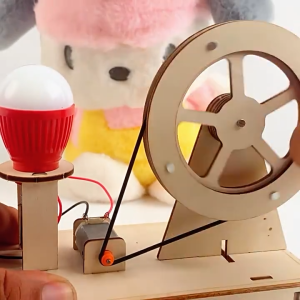 DIY Scientific Assemble Experiment Kit Children Creative Hand Operated Kit Education Model