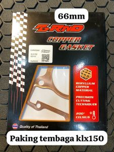 PAKING HEAD PAKING BLOK TEMBAGA KLX150 DTRACKER 60 63 66 70