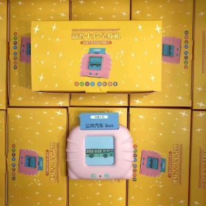 [Song ngữ -Full bộ ] Máy Đọc Thẻ Flashcard Song ngữ Anh- Việt phát âm chuẩn cho bé kèm thẻ + cáp sạc USB
