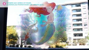 Make It Real Disney Princess Little Mermaid Window Art Mosaic Puzzle 4279