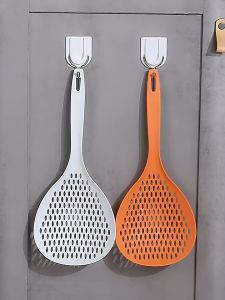 Giant Size Large Strainer Colander Heat Resistant Long Handle Dumpling Noodles Scoop Kitchen Tool Alat Dapur