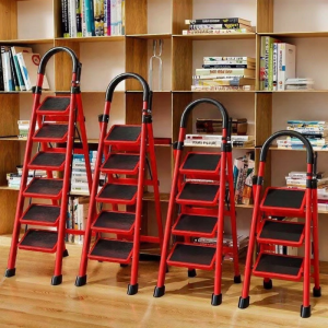 Multifunctional Extendable Reinforced Indoor Ladder
