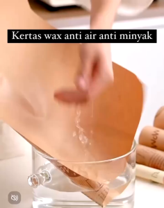 Kertas Roti Baking Motif Isi 100Pcs / Kertas Wax Paper Motif Lucu / Bungkus Sandwich Uk 17 Cm