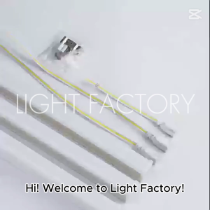 【2PCS/4PCS Set】SUPER BRIGHT LED T5 Long Tube Lighting Plaster Ceiling Lights Lampu Hiasan Akuarium Lampu T5 LED Cabinet