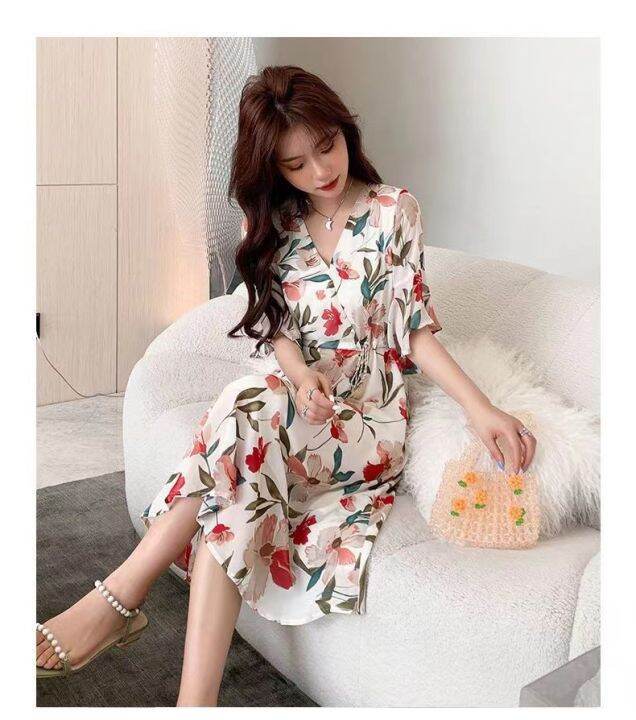 Dress top korea lazada