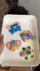 Melukis Patung Karakter / Paket Melukis / Mewarnai Patung Karakter / Mewarnai Cat Air