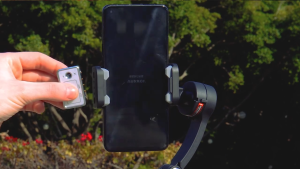 【NEW Modul AI】KF-M03 Gimbal Stabilizer 3 Axis hp Smartphone with Magnetic Modul AI LED Fill Light(3 Warna)  Handheld Gimbal Face Tracking Auto-Inception Tripod  Magnetic Remote Control