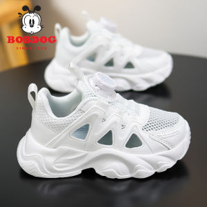 Bobdog | Giày Thể Thao Hè Thoáng Khí Cho Bé Màu Trắng