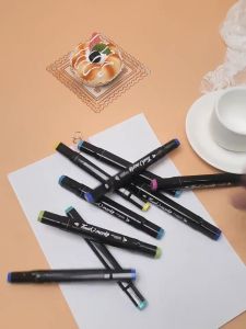 TOUCHNEW 80 Colors Artist Marker Set Alcohol Based Sketch Marker Pen For Drawing Manga Animation Design
